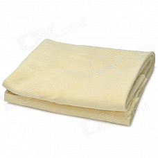 Large Car Sheepskin Washing / Cleaning Cloth - Beige