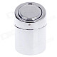 635AD Creative Hand Control Button Zinc Alloy Spring Lid Ashtray - Silver