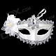 Plastic Festive Mask - White