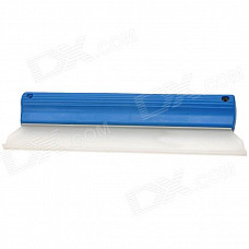 Silicone Car Surface Cleaning Water Wiper Scraper Tool - Blue + White