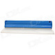 Silicone Car Surface Cleaning Water Wiper Scraper Tool - Blue + White