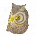 SYVIO Night Owl Mask - Brown + Yellow