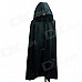 Cool Devil Cosplay Cloak - Black (Size-M)