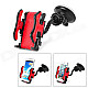 FLY S2168W-C Universal 360 Degree Rotation Car Holder Mount for Iphone / HTC + More - Black + Red