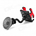 FLY S2168W-C Universal 360 Degree Rotation Car Holder Mount for Iphone / HTC + More - Black + Red