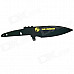 MAD WARRIOR Soft Training Blade for Shrapnel Desert Warfare Knife (Black)