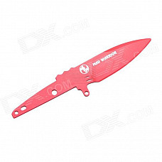 MAD WARRIOR Soft Training Blade for Shrapnel Desert Warfare Knife (Red)