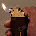 6651 JOBON High Quality Mini Zinc Alloy Butane Tobacco Pipe Lighter - Deep Red+Golden