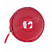 G-COVER Heart in The Hand Style Headset / Memory card / Cable Storage Bag - Red