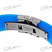 0.9" OLED Bluetooth Incoming Call Vibrate Alert Bracelet with Caller ID Display (Blue)