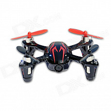 Hubsan X4 H107C 2.4G 4CH R/C Quadcopter w/ 0.3MP Camera - Black + Red (Mode 2)