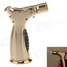 JOBON 6650 High Grade Butane Jet Torch Lighter - Golden + Black