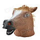 SYVIO Horse Style Mask - Brown + Black + White