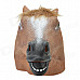 SYVIO Horse Style Mask - Brown + Black + White