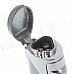 5350 High Quality Aluminum Alloy Butane Jet Torch Cigar Lighter - Silver