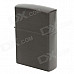 1004D Cool Style Amazing and Biger Zine Alloy Oil Lighters - Black