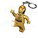 Genuine LEGO® Star Wars C3PO LED Keychain light