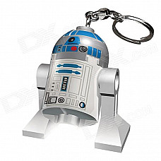 Genuine LEGO® Star Wars R2D2 LED Keychain light