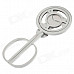 Three Blades Stainless Steel Cigar Cutter Knife - Silver