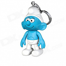 Genuine The Smurf LED Lighted Keychain