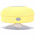 Waterproof Bluetooth V3.0+EDR Speaker w/ Silicone Suction Cup for Iphone + More - Yellow + Grey