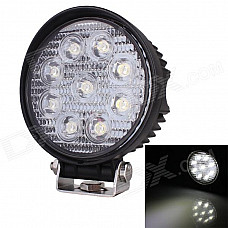 27W 6500K 2160lm 9-Epistar LED Work Light 30 Degree White Light Off-road Lamp (9~32V)