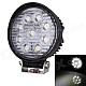 27W 6500K 2160lm 9-Epistar LED Work Light 30 Degree White Light Off-road Lamp (9~32V)