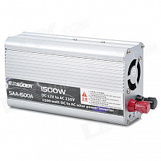 SUOER SAA-1500A 1500W DC 12V to AC 230V Power Inverter - Silver