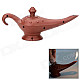 Novel Fun Magic Lamp Shaped Zinc Alloy Butane Gas Lighter - Brown