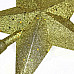 Star Style Christmas Top Tree Decorative Pendant - Golden