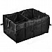 Convenient Portable Folding Car Trunk Storage Organizer Case Bag - Black