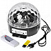 KX-DM11 Projector DJ Disco Light MP3 Remote Stage Laser Lighting Show Party Christmas - Black