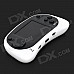 2.5" Screen 168 Built-in Games Game Console Machine - Black + White (3 x AAA)