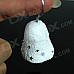 Snow Bell Christmas Decoration for Christmas Tree - White + Red + Blue + Silver + Yellow (6 PCS)