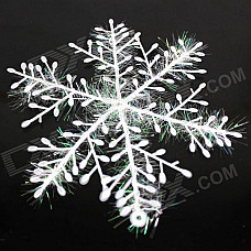 Christmas Decoration Sticking Snowflake - White (3 PCS)