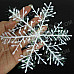 Christmas Decoration Sticking Snowflake - White (3 PCS)