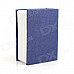 T007 Mini English Dictionary Piggy Bank - Dark Blue + White