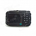 DC-B168 2.7" TFT Mini Sports DV 5.0 MP CMOS Water Resistant Camera Camcorder - Black