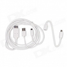 MOCREO Micro USB 1080p MHL to HDMI Adapter Cable for Samsung/ HTC/ other Smart Phone with MHL Port