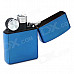 Rectangle Shaped Windproof USB Rechargeable Lighter - Deep Blue