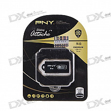 PNY Premium Retractable USB 2.0 Jump/Flash Drive - ReadyBoost (8GB)