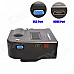 Geekwire LP-1A Portable FHD 1080P LED Projector w/ HDMI, VGA, USB 2.0, AV, SD, US Plug - Black