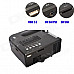 Geekwire LP-1A Portable FHD 1080P LED Projector w/ HDMI, VGA, USB 2.0, AV, SD, US Plug - Black