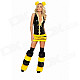 Dear Lover Sexy Bee Princess Costume - Yellow + Black (Free Size)
