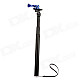 PANNOVO 4 Section Retractable Handheld Pole Monopod + Base w/ Screw for Gopro Hero 4/ 2/3/3+/SJ4000