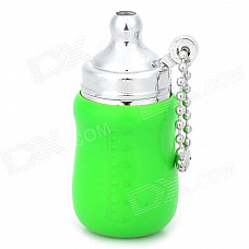 883 Cute Mini Feeding Bottle Style Butane Lighter - Green