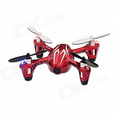 Hubsan X4 H107C 2.4G 4CH R/C Quadcopter w/ 0.3MP Camera - Red + Silver (Mode 2)