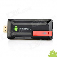 Changzhuo MK809IV Android 4.2.2 Quad-Core Google TV Player w/ 2GB RAM, 8GB ROM - Black (EU Plug)