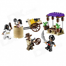 Genuine Lego Indiana Jones Raiders of the Lost Ark Ambush in Cairo - 7195