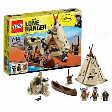 Genuine LEGO® the Comanche Camp with the Lone Ranger and Tonto - 79107